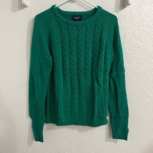 Green sweater